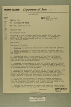 Palestine in [Security Council], April 23, 1954
