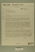 Telegram from Winthrop Aldrich to Secretary of State, March 26, 1954