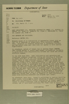 Telegram from Francis H. Russell to Secretary of State, March 18, 1954