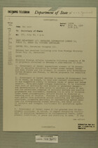 Telegram from Francis H. Russell in Tel Aviv  to Secretary of State, July 30, 1954