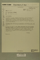Telegram from Francis H. Russell in Tel Aviv to Secretary of State, July 15, 1954