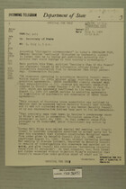 Telegram from Francis H. Russell in Tel Aviv to Secretary of State, July 1, 1954