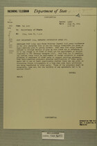 Telegram from Francis H. Russell in Tel Aviv to Secretary of State, June 29, 1954