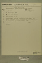 Telegram from Henry Cabot Lodge in New York to Secretary of State, June 26, 1954