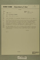 Telegram from C. Douglas Dillon in Paris to Secretary of State, June 8, 1954