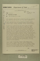 Telegram from William E. Cole Jr. in Jerusalem to Secretary of State, Dec. 14, 1955