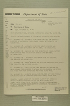 Telegram No. 530 from Ivan B. White in Tel Aviv to Secretary of State, Nov. 21, 1955