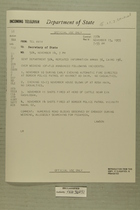 Telegram from Edward B. Lawson in Tel Aviv to Secretary of State, Nov. 14, 1955