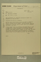Telegram from William E. Cole, Jr. in Jerusalem to Secretary of State, June 2, 1955