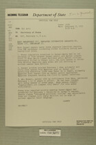 Telegram from Edward B. Lawson in Tel Aviv to Secretary of State, Feb. 2, 1955