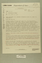 Telegram from Edward B. Lawson in Tel Aviv to Secretary of State, April 9, 1956