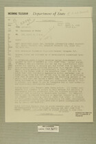 Telegram from William E. Cole, Jr. in Jerusalem to Secretary of State, April 6, 1956