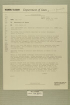 Telegram from Edward B. Lawson in Tel Aviv to Secretary of State, March 12, 1956