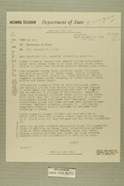 Telegram from Edward B. Lawson in Tel Aviv to Secretary of State, January 14, 1956