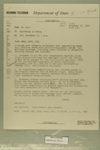 Telegram from Edward B. Lawson in Tel Aviv to Secretary of State, November 16, 1956