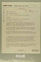 Telegram from USARMA Amman to Secretary of State, September 27, 1956