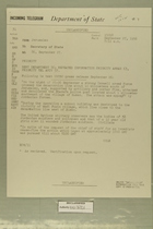 Telegram from William E. Cole, Jr.  in Jerusalem to Secretary of State, September 27, 1956