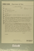 Telegram from John Sabini in Jerusalem to Secretary of State, September 11, 1956