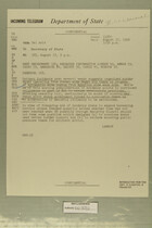 Telegram from Edward B. Lawson in Tel Aviv to Secretary of State, August 17, 1956