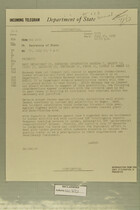 Telegram from Edward B. Lawson in Tel Aviv to Secretary of State, July 10, 1956