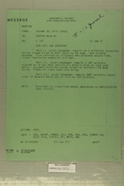 Message from USARMA Tel Aviv Isreal to Deptar Wash DC, June 21, 1957