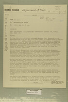 Telegram from Tel Aviv to Secretary of State, May 11, 1957