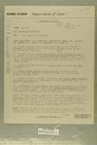 Telegram from Edward B. Lawson in Tel Aviv to Department of State, April 20, 1957
