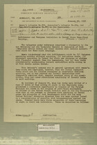 Foreign Service Despatch from William L. Hamilton Jr. to Department of State, Washington, January 29, 1957