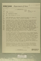Telegram from William E. Cole Jr. in Jerusalem to Department of State, January 15, 1957