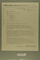 Telegram from Evan M. Wilson in Jerusalem to Department of State, January 25, 1965