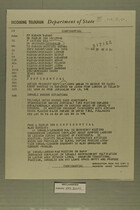 Telegram to Department of State, November 20, 1964