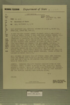 Telegram from Ogden Reid, Jr. in Tel Aviv to Secretary of State, September 11, 1959