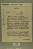 Airgram from AmConGeneral, Jerusalem to Secretary of State, April 15, 1959