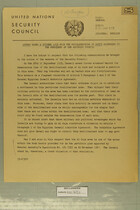 Letter Dated 2 October 1953 From the Representative of Egypt Addressed to the President of the Security Council