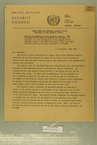 Letter From the Secretary-General to the President of the Security Council, May 2, 1956