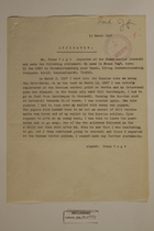 Affidavit from Mr. Franz Vogt, 13 March 1947