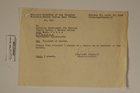 Memo from Dr. Josef Heppner to the Military Government for Bavaria re: News from Czechoslovakia, May 2, 1946