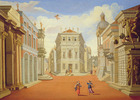 Act II, scenes I and VIII (oil on canvas)