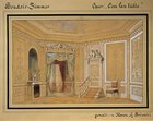 Austria, Vienna, set design for performance Thus Do They All, or The School For Lovers, by A. Brioschi