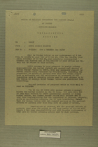 Memo from OMGUS to USFET, December 1946