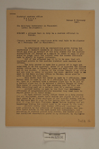 Letter from District Customs Office Barnau to Military Government in Wunsiedel: 8 February, 1947