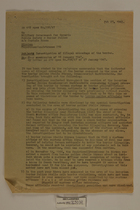 Memo re: Investigation of Illegal Crossings at the Border, February 27, 1947