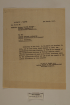 Memo from Lt. Col. J. Košek re: German Customs Guards and Illegal Passages of Czechoslovak Boundaries, March 3, 1947