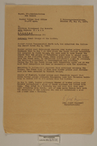Memo from Dr. Josef Heppner re: Czech Troops at the Border, May 20, 1946