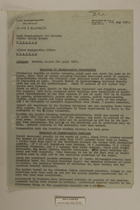 Memo re: Monthly Report for April 1951, May 22, 1951