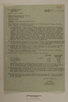 Memo from Dr. Riedl re: News from the Soviet Zone, May 21, 1951