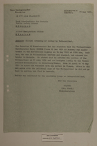 Memo from Dr. Riedl re: Illegal Crossing of Border by Volkspolizei, May 11, 1951