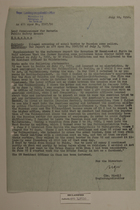 Memo from Dr. Riedl re: Illegal Crossing of Zonal Border by Russian Zone Police, July 10, 1950