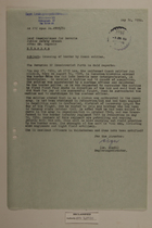 Memo from Dr. Riedl re: Crossing of Border by Czech Soldiers, May 30, 1950
