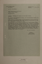 Memo from Dr. Riedl re: Exchange of Property on the Zonal Border, July 9, 1951